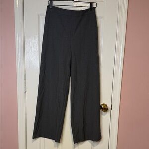 Banana Republic Charcoal Wide Leg Pants